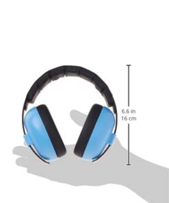 Baby BANZ Earmuffs Infant Ear Hearing Protection – Ages 0-2+ Years Industry Leading Noise Reduction Rating Soft & Comfortable Blue 24 31wzADvaNiL