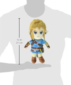 Alternative view of Little Buddy The Legend of Zelda Breath of The Wild Link Stuffed Plush, multi-colored, "11""" (1638)