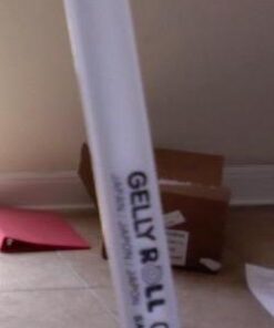 SAKURA - 37488 Gelly Roll Classic 08 (Medium Pt.) 3 Pack Pen, White 32 31x0N3WjKSL