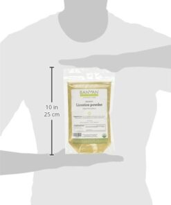 Banyan Botanicals Licorice Root Powder, 1/2 Pound - USDA Organic - Glycyrrhiza glabra - Ayurvedic Herb for Lungs, Skin, & Stomach … 8 Ounce (Pack of 1) 12 31xB8bufgL