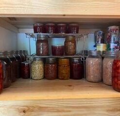 Deco Brothers Stackable Cabinet Shelf Organizer, 2 Pack, Chrome 41 31xuiykmskL