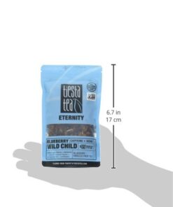 Tiesta Tea - Blueberry Wild Child, Blueberry Hibiscus Herbal Tea, Loose Leaf, Up to 25 Cups, Make Hot or Iced, Non-Caffeinated, 1.8 Ounce Resealable Pouch Pouch - 25 Cups 28 31yRHwqbTcL