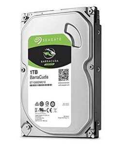 Seagate BarraCuda 1TB Internal Hard Drive HDD – 3.5 Inch SATA 6 Gb/s 7200 RPM 64MB Cache for Computer Desktop PC (ST1000DM010) 19 41 7TOs KNL
