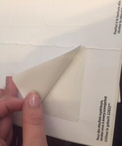 Avery Printable Blank Rectangle Labels, 2" x 3", Glossy Crystal Clear, 80 Customizable Labels (22822) 80 Labels Glossy Clear 29 41 GzwD8oQL