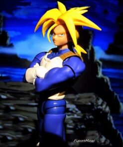 TAMASHII NATIONS Bandai Super Saiyan Trunks (Cell Saga Version) Dragon Ball Z Action Figure 41 41 QapBr7lL