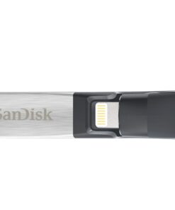 Alternative view of SanDisk iXpand Flash Drive 64GB for iPhone and iPad, Black/Silver, (SDIX30N-064G-GN6NN)