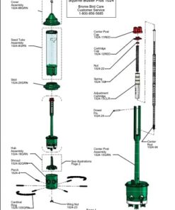 Squirrel Buster Plus Squirrel-proof Bird Feeder w/Cardinal Ring and 6 Feeding Ports, 5.1-pound Seed Capacity, Adjustable, Pole-mountable (POLE ADAPTOR SOLD SEPARATELY), Green 42 41 UMJzTESL