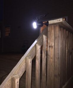 DrawGreen Solar Motion Sensor Light Outdoor of 2, 1400-Lumen 9-Watt(110W Equ.) LED Spotlight, Aluminum Solar Flood Security Emergency Lights for Driveway Patio Garden, 100-Week 100% Free Replacement Black 18 41 hlQYTOrL