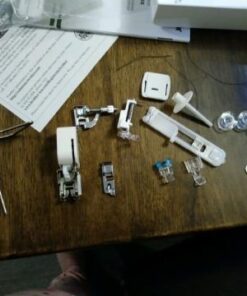 Brother Sewing and Quilting Machine, XR3774, 37 Built-in Stitches, Wide Table, 8 Included Sewing Feet 48 41 jktVYnyL