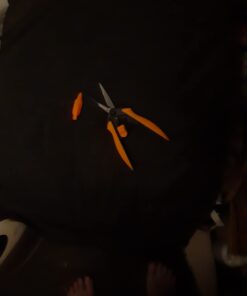 Fiskars Micro-Tip Pruning Snips - 6" Garden Shears with Sharp Precision-Ground Non-Stick Coated Stainless Steel Blade - Gardening Tool Scissors with SoftGrip Handle Pruning Snips (Non-Stick) 29 41 qfzb2C6L