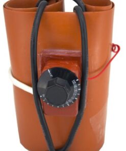 Duda Diesel Large Silicone Pail Heater 800W 110/120 VAC 31.1" Length, 7.9" Height, 1.5" Thickness 8mm NBR Adjustable Thermostat 3 41 uvBevQeL