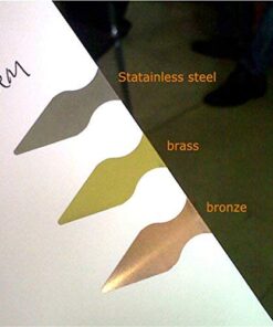 Book Darts 125 Count Tin Brass Bookmarks - Line Book Markers 27 41 x4MIV 2L
