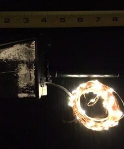 AMIR Upgraded Solar String Lights Outdoor, 8 Modes Mini 39Feet 120 LED Copper Wire Lights, Solar Powered Fairy Lights, Waterproof Decoration Lights for Garden Yard Party Wedding Christmas (Warm White) Warm White 36 4103BuyxooL