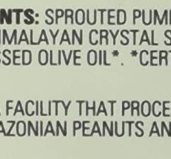Living Intentions Organic Sprouted Pumpkin Seeds: Salted – NonGMO – Gluten Free – Vegan –Kosher – Paleo - 8 Ounce Unit Salted Pumpkin Seeds 8 Ounce (Pack of 1) 16 4105Ng386L