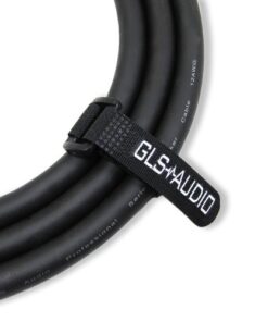 GLS Audio Speaker Cable 1/4" to 1/4" - 12 AWG Professional Bass/Guitar Speaker Cable for Amp - Black, 12 Ft. 12 feet 10 4107OJaqBPL