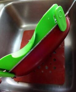 Kitchen Gizmo Snap 'N Strain Strainer, Clip On Silicone Colander, Fits all Pots and Bowls - Lime Green 49 410CeZ2wXqL