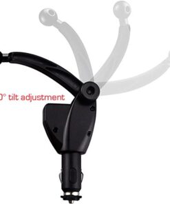 Dual USB Lighter Socket Car Mount w/Cable Charger Adapter for Nuvi 42 44 52 54 55 56 57 58 65 66 67 68 2539 2557 2558 2559 2577 2589 2597 2598 2599 LM GPS 16 410hebalm4L