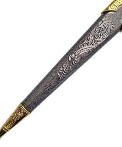 Medieval Renaissance Scissors Bodice Dagger Dirk Knife Gold 11 410oFAsZoaL