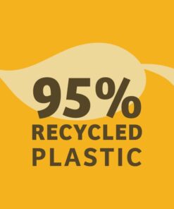 Birds Choice SNSQJAR Recycled Squirrel Jar Feeder, Squirrel Feeders, 7-1/4"L X 19"W X 15-3/4"H, Taupe w/ Green Roof 31 410t9MMwcuL