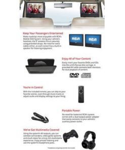 RCA 9-Inch Mobile DVD Player with Additional 9-inch Screen (DRC79982) 16 410zBxq2zzL