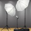 Fancierstudio Lighting Kit 3 Point Light Kit Fluorescent Lighting Kit Umbrella Kit 23 411FfvF9s L