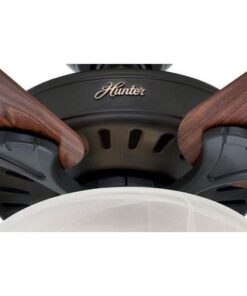 Hunter Fan Company, 53250, 52 inch Pro's Best New Bronze Ceiling Fan with LED Light Kit and Pull Chain New Bronze finish 6 411NAapASGL