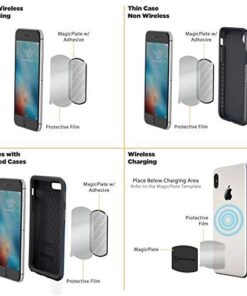 Scosche MAGWSM2 MagicMount Magnetic Suction Cup Mount for Car Windshield or Dashboard, 360° Adjustable Magnet Head, Universal Cell Phone Holder for Car, Compatible with iPhone, Samsung & All Devices Window / Dash Suction 1 Pack 29 411QpfEa0FL