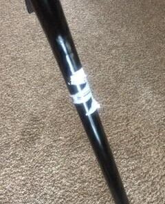 Medline Offset Cane Black 21 411gErpFJpL