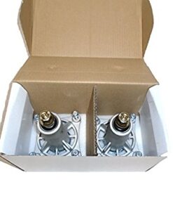 Craftsman Set of Two 187292, 192870, 532187292, 532192870 Spindle Assembly with Grease Zerk, Husqvarna Poulan 19 411lo1wFvSL