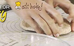 Sili Bake Silicone Pastry Mat with Measurements. Finally a Baking Mat That Actually Works. Designed in the USA. Large 23” x 15” 21 411rTRXLq2L