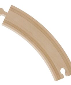 Wooden Train Track 52 Piece Set - 18 Feet Of Track Expansion And 5 Distinct Pieces - 100% Compatible with All Major Brands Including Thomas Wooden Railway System - by Right Track Toys, T 39 411v9anOmCL