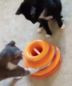 Catstages Tower of Tracks Interactive 3-Tier Cat Toy 31 412AyrRZXKL