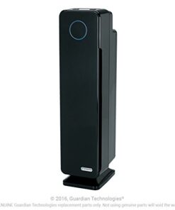 Germ Guardian AC5300B 28” 3-in-1 True HEPA Filter Air Purifier for Home, Large Rooms, UV-C Light Kills Germs, Filters Allergies, Smoke, Dust, Pet Dander, & Odors, 5-Yr Wty, GermGuardian, Black 22 412IGTJv4L