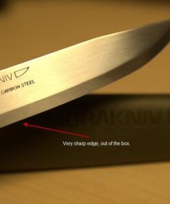 Morakniv Companion Carbon Steel Fixed-Blade Knife with Sheath, 4.1 Inch, Military Green Fixed Blade Knives 45 412dlFXxFwL