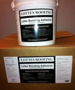 10' x 30' Residential or Commercial Seamless 60 mil EPDM Black Rubber Roofing Kit 7 412kDpVuWL