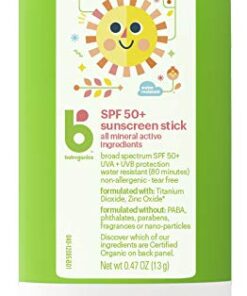 Alternative view of Babyganics SPF 50 Travel Size Baby Sunscreen Stick UVA UVB Protection | Water Resistant |Non Allergenic, 2 Pack 0.47 Ounce (Pack of 2)