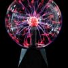 PowerTRC Non Battery Powered Lightning Plasma Globe | 8" x 12'' | Switch Position Feature | Responds to Touch and Sound |