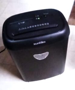 Paper Shredder, 14-Sheet Cross Cut with 6.6-Gallon Basket, P-4 Security Level, 3-Mode Design Shred Card/CD/Staple/Clip, Heavy Duty with Jam Proof System, Paper Shredder for Office (ETL) 48 412wbaqftBL