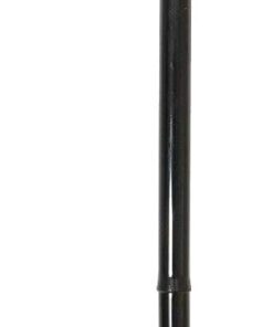 Vaunn Medical Easy Grip™ Height Adjustable Folding Cane/Walking Stick with Strap/Pouch- Compact, Portable, and Safe Walking Assistant- Non-Slip Grip Handle- Men, Women, Elderly, Disabled, Pregnant Black With Gray Handle 25 412yRupXdvL