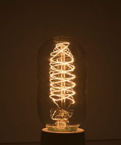 Bulbrite Incandescent T14 Medium Screw Base (E26) Light Bulb, 40 Watt, Antique 40 Watts 15 4130phpaXSL