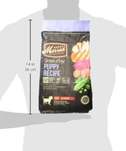 Merrick Grain Free Puppy Chicken Sweet Potato Recipe Dry Dog Food (4 lb) Puppy Real Chicken + Sweet Potato 4 Pound (Pack of 1) 26 4131fAJUSTL