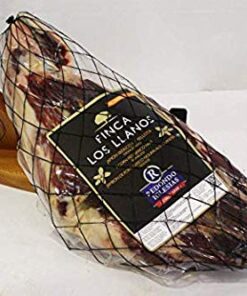 Jamon Iberico de Bellota - La Finca los Llanos - Boneless 12 Lb (aprox) - 48 months aged - Dry cured Ham - Spain Gourmet Delicatessen - 1 units 1 Count (Pack of 1) 5 413CJ98WzBL