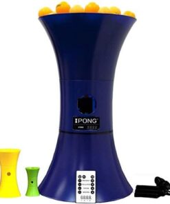 iPong V300 Table Tennis Training Robot - Serves 40mm Regulation Ping Pong Balls Automatically - Play Solo w/o Playback Mode on your Ping Pong Table - Various Models Available, Size 19 , Blue 29 413NsT05eLL