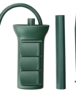 Alternative view of Master Electrician SP-049 3 outlet Power Stake, Green