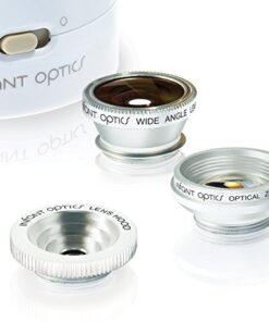 Infant Optics DXR-8 480p Video Baby Monitor, Non-WiFi Hack-Proof FHSS Connection, Interchangeable Lenses, Pan Tilt Zoom, LED Sound Bar, Night Vision, and Two-way Talk, low battery 43 413WpGgLkiL