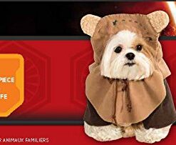 Rubie's Star Wars Ewok Pet Costume, Small S (Neck: 12", Girth: 17", Back: 11") 1 25 413jZWAsMAL