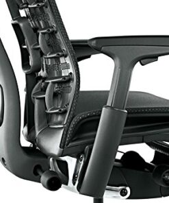Herman Miller Embody Ergonomic Office Chair | Fully Adjustable Arms and Carpet Casters | Black Balance 12 413qeBy6VFL