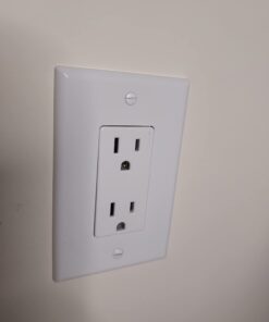 Leviton 5325-WMP 15 Amp, 125 Volt, Decora Duplex Receptacle, Residential Grade, Grounding, 10-Pack, White AmazonUs/LEVV9 10 count(Pack of 1) 13 413tgEOtcL