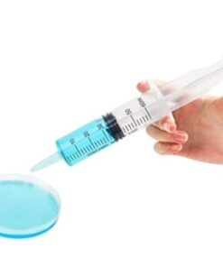 Med Chalet EXELint Disposable Syringe, Sterile Single Pack, 50 ml to 60 ml Medical Grade Catheter Tip, J1 1 14 413v 97FtGL