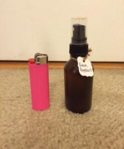 Vivaplex, 6, Amber, 2 oz Glass Bottles, with Black Fine Mist Sprayers 30 413vEjmacNL